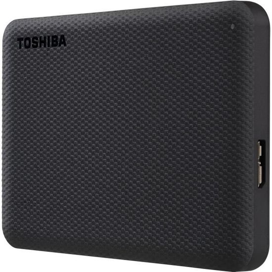 Disque Dur Externe Toshiba Canvio Advance 1 To | Portable, USB 3.0 | Rouge | Sauvegarde Automatique Disque Dur Pour Créateurs