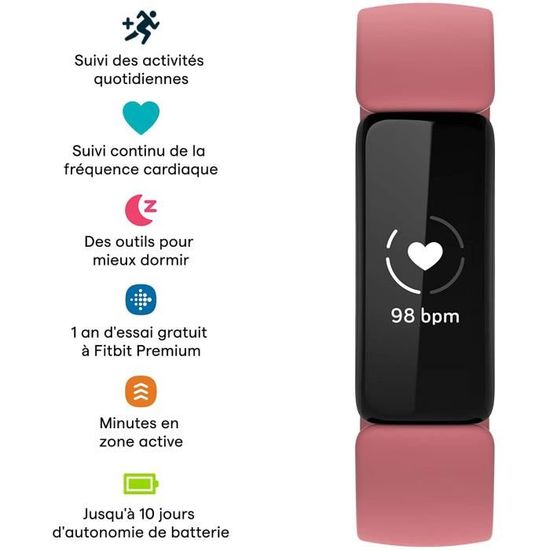 Fitbit inspire deals frequence cardiaque
