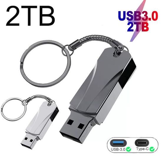 Disque dur ssd externe clé USB. pour iphone, android, ordinateur mobile  portable 256 GB - Cdiscount Informatique