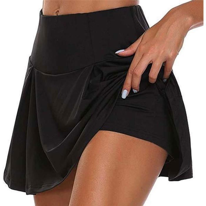 Jupe-short (skort) Plissée Ideology - Noire - Taille 1X (plus Size) - Neuve Avec étiquettes
