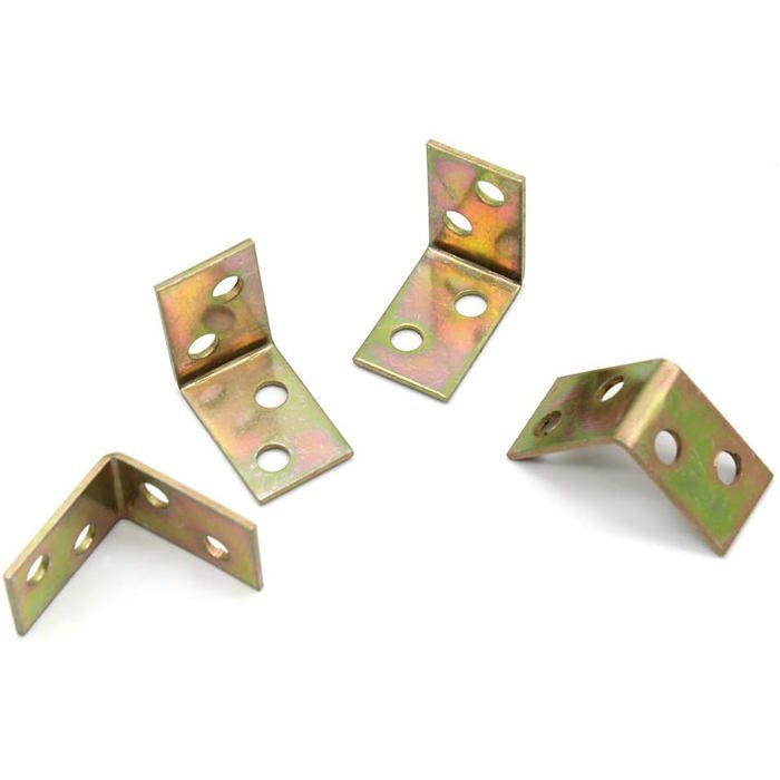 25 pçs durável prata alumínio 2020 suportes de canto 20x20x17mm sólido molde para 20mm extrusão