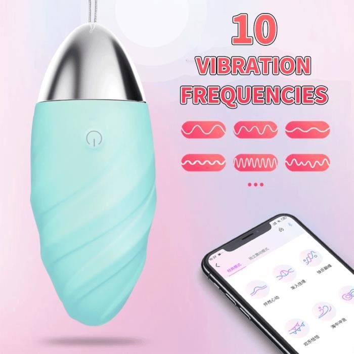Vibromasseur gode Bluetooth sans fil pour femme, uf vibrant tlcommand, jouet pour couple, culotte wifi | APP VIBRATORS 1 - Cdiscount Boutique Erotique Vibromasseur gode Bluetooth sans fil pour femme, uf vibrant tlcommand, jouet pour couple, culotte wifi | APP VIBRATORS 1 - Cdiscount Boutique Erotique