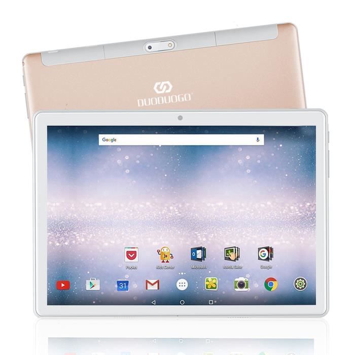 4G Tablette Tactile 10 Pouces Android 9.0 Doule1