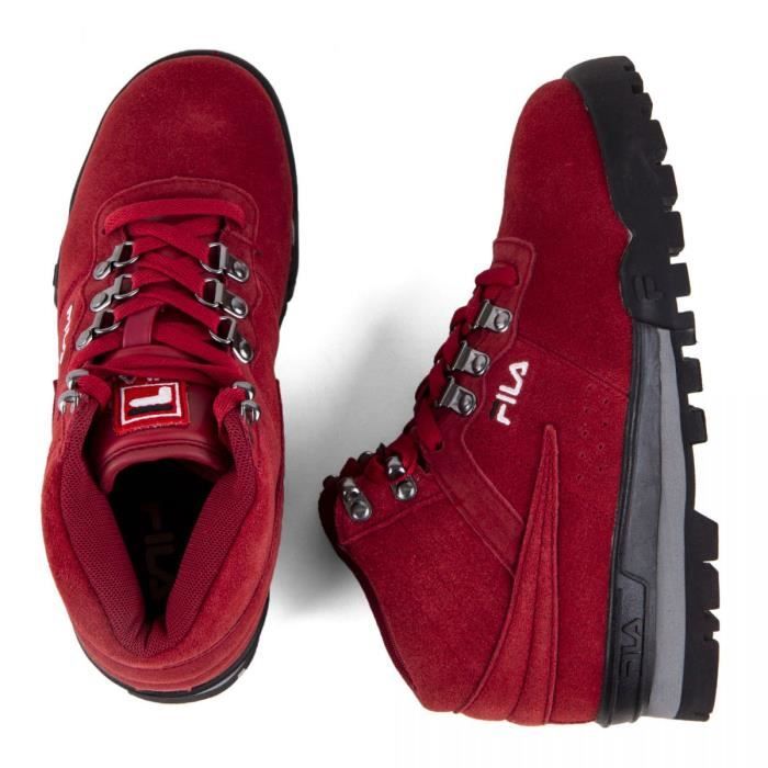Basket fila femme rouge shop