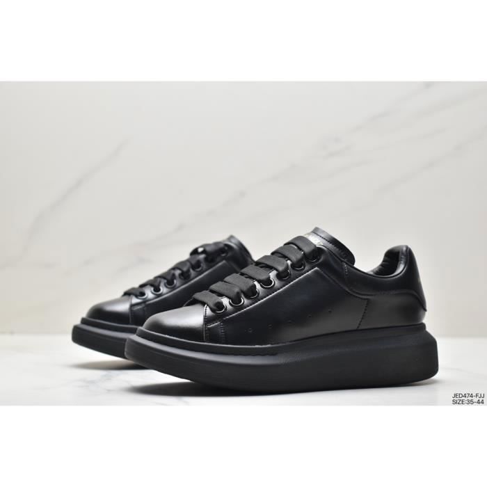 Alexander McQueen 441632WHGP01000 All Black Homme Femme Chaussures