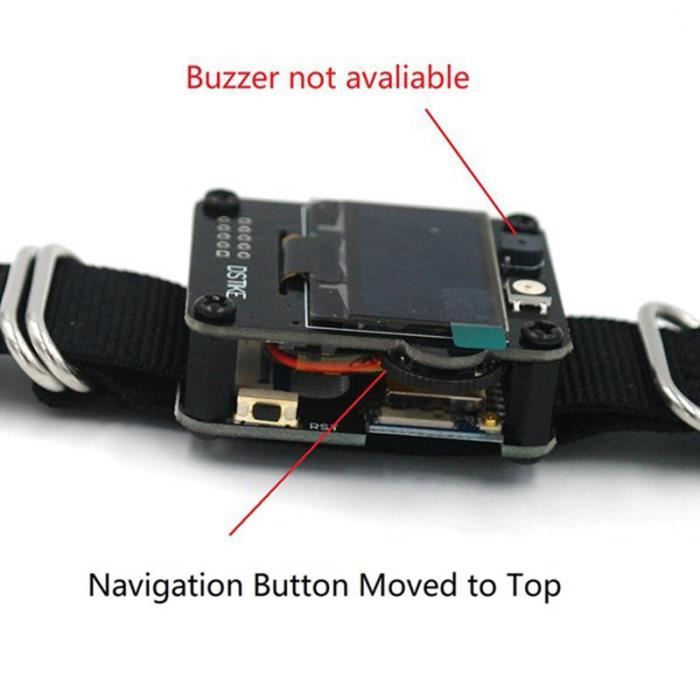 DSTIKE WiFi Deauther Bracelet Portable ESP8266 Carte de DéVeloppement Montre  Intelligente DevKit pour Arduino NodeMCU ESP32 IoT , - Achat/vente montre  Adulte - Cdiscount