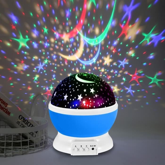 Projecteur Disco Lumière avec Télécommande 6 modèles de LED LAMPE