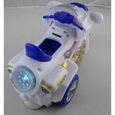 Moto de police transformable robot musical et lumineux-2