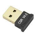 Clé USB Adaptateur Bluetooth V4.0-2.1 + EDR Key Sans Fil Dongle Pour PC Portable-2