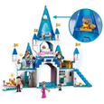 LEGO Disney Princess - Le Château de Cendrillon et du Prince Charmant - Jouet dès 5 Ans - 365 Pièces-2