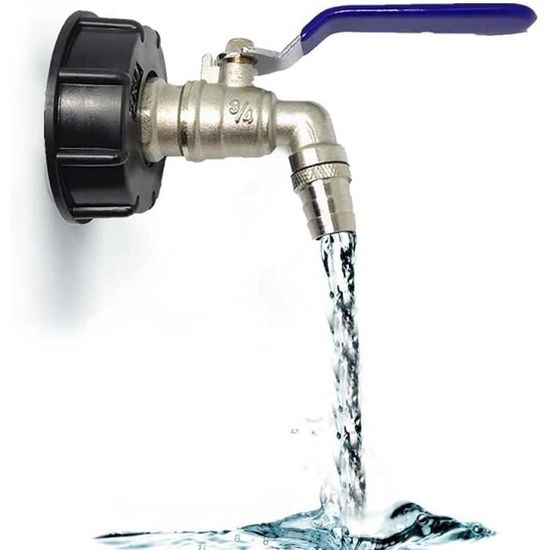 Adaptateur / Robinet pour joindre robinet et tuyau, fabriqué 21044