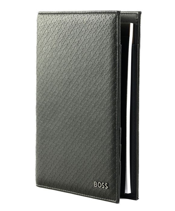 HUGO BOSS Cartable Monogram Folder M Noir pour femme et homme noir ...