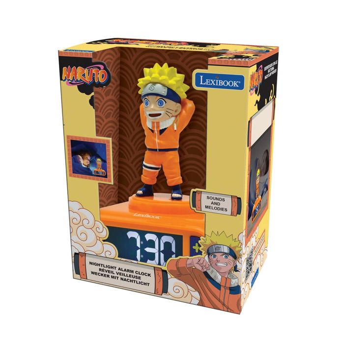Sabre Interactif Naruto Lexibook - Réagit Aux Mouvements, 4 Modes Lumière, 8 Couleurs, Effets Sonores - Batterie Rechargeable USB-C