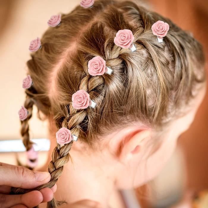 16 Pieces Pince Cheveux Mariage Rose Fleurs Accessoire Cheveux Petites Fleurs Cheveux Mariee Bijoux Cheveux Mariage Mini x635 Cdiscount Au quotidien