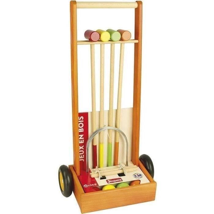 Crocket-Spiel Aus Holz, Fu00fcr Kinder - Sports &am Produktbild-Vorschau 12