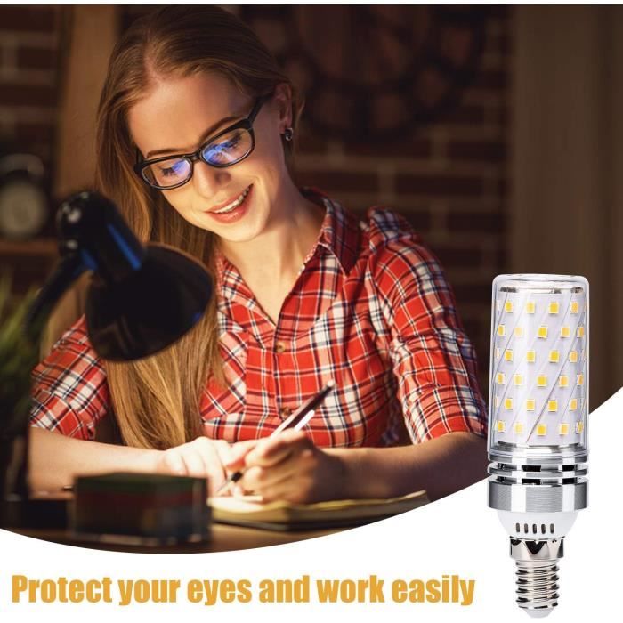 E14 Led Blé Ampoules 16W Équivalent À 100W Halogène Ampoules, E14 Blanc