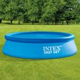 Bâche à bulles INTEX pour piscine hors sol ronde, diamètre 305 cm - Bleu - PVC - Accessoire de piscine-3
