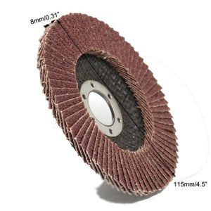 Disques Abrasifs à Lamelles Terryshop74 - Lot De 3 | 115mm | Grains P40 à P100 | Pour Meuleuse D'Angle
