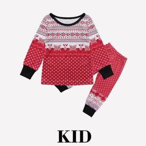 Pyjamas De Noël Assortis Pour La Famille à Capuche Motif Buffalo