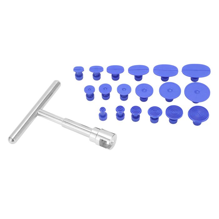 Kit Réparation Bosses PDR Sans Peinture - 4 Outils Acier Pivotants