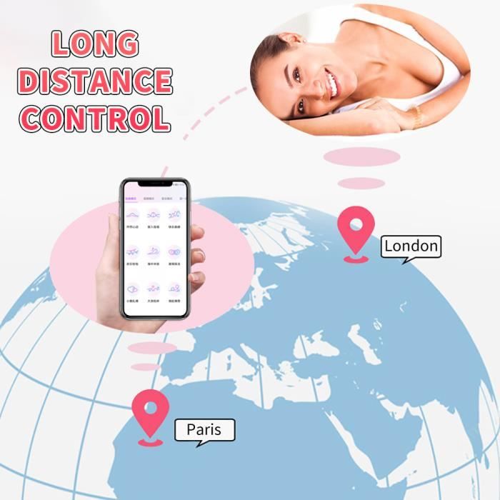 Vibromasseur gode Bluetooth sans fil pour femme, uf vibrant tlcommand,  jouet pour couple, culotte wifi | APP VIBRATORS 1 - Cdiscount Boutique  Erotique
