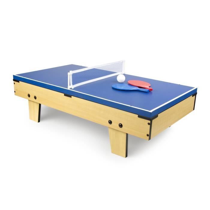 Leomark Table de babyfoot Table en Bois Jeu de Football, Table de Baby-Foot Champions, Table de Baby-Foot, Baby Foot