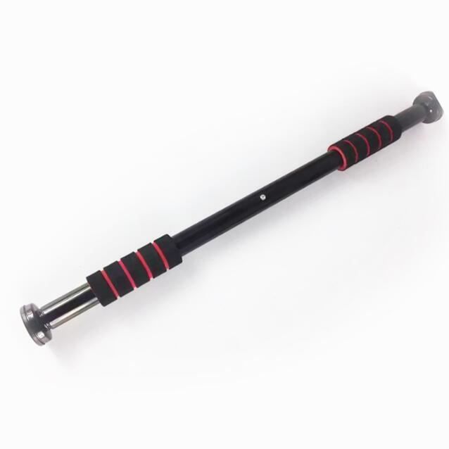 Barre De Traction Porte Réglable 80-130cm - Sans Vis, Charge 150kg, Poignées Confort