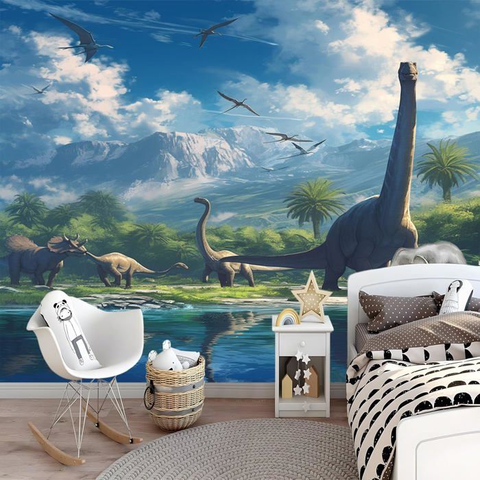 Papier Peint Panoramique Dinosaure