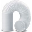 Tuyau d'évacuation climatiseur mobile - Matériau PP résistant Longueur rétractable - Ventilation et climatisation - 150mm 2M