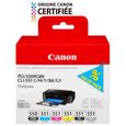CANON Pack de 5 cartouches d'encre PGI-550 / CLI-551 Noir/Cyan/Magenta/Jaune/Gris-0