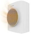 Cecotec Chauffage en Céramique de Table ReadyWarm 1570 Max Ceramic Smart White. 1500 W, Technologie en Céramique