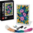 LEGO ART 31207 Art Floral, Accessoire Décoration Intérieure, Fleurs Artificielles, Adultes-0