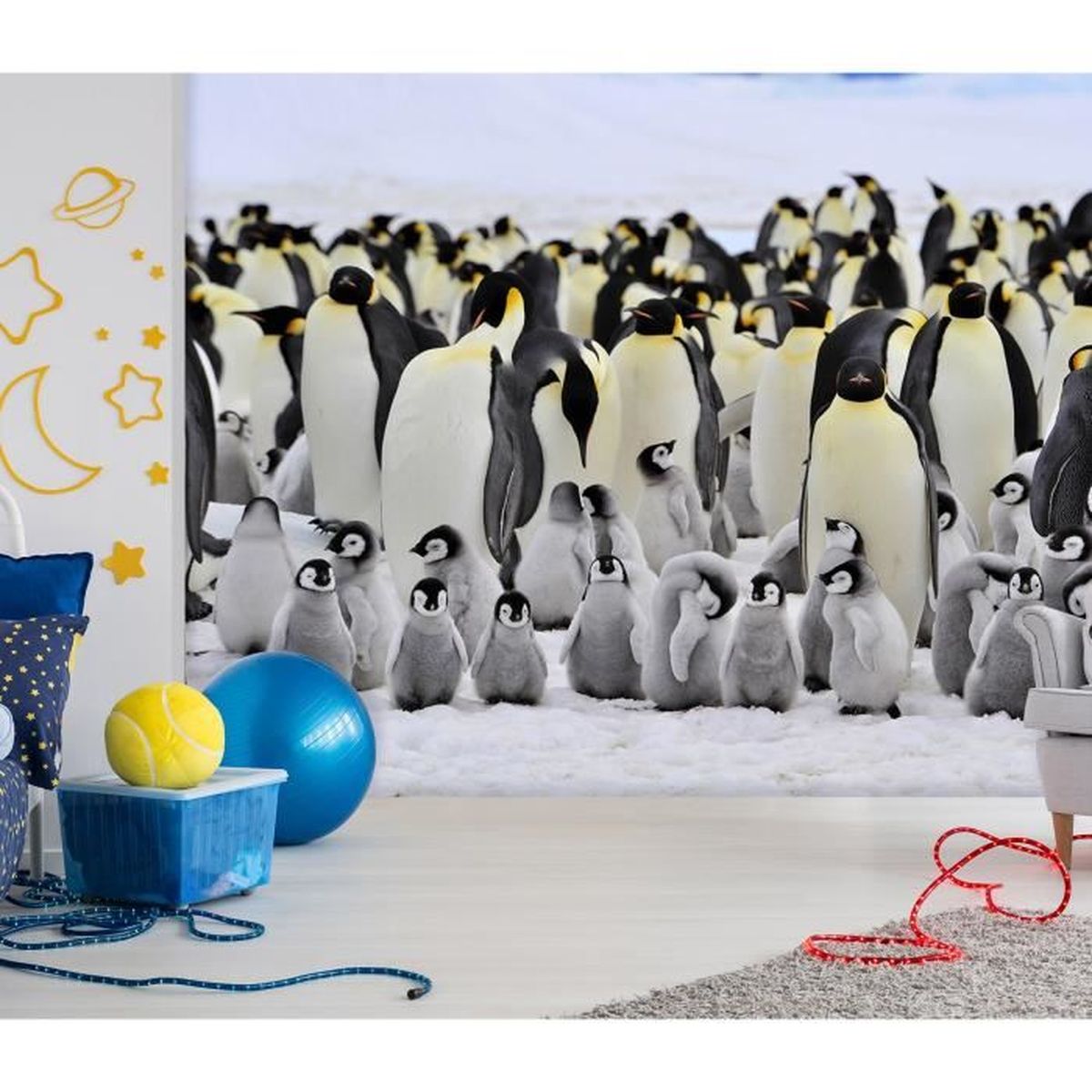 JOINPAYA 3pièces Autocollant pour Réfrigérateur Pingouins Autocollant à Motif Pingouins pour Décoration Murale JOINPAYA 3pièces Autocollant pour Réfrigérateur Pingouins Autocollant à Motif Pingouins pour Décoration Murale