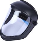ZEMINPEOEL Casque de Faciale avec Visière Housse de Anti-buée Meulage de Sécurité, Protège Contre Chutes, Masque Double Bandeau