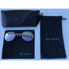 Lunettes - MORPHEUS - MATRIX 4 - Argent - Protection UVA UVB 400 - Lentilles Fumées Effet Miroir