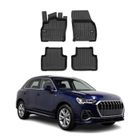 OMAC Tapis de sol caoutchouc pour Audi Q3 / Q3 Sportback 2018-25 Noir Premium