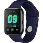 IMOSHION Bracelet silicone pour l'Oppo Watch 46 mm - Bleu foncé