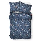 TODAY Parure de couette Crazy Senua 220x240cm - 1 housse de couette et 2 taies d'oreiller - Polyester 82g