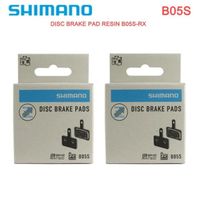 SHIMANO B05S Brake Pads for MTB Bike DISC Brake Pad Resin B05S-RX Wide Shape Fit for ALIVIO MT200 MT400 Series - 2 Box[C1844]
