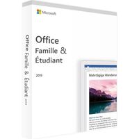 Microsoft Office 2019 Famille et Etudiant pour PC Téléchargement (Licence dématérialisée