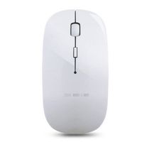 TD® Souris sans fil optique mouse Blu-ray ultra slim plate extra fine Ordinateur portable 2,4 G DPI élevé Performant blanche