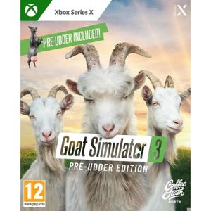 JEU XBOX SERIES X NOUV. Goat Simulator 3 Pre-Udder Ed XSRX Jeu Xbox Series