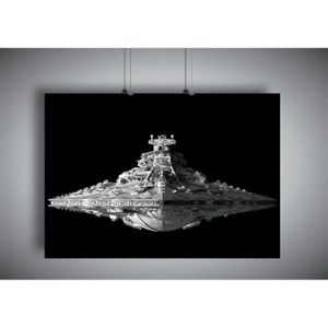 Displate - Poster en Métal - Monté sur Aimant - Star Wars - Grogu Peeking  In - Taille M - 32x45cm175 - Cdiscount Maison