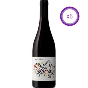 VIN ROUGE Mas Cremat - Fa Si La Boire - Côtes Catalanes - Rouge - 2022 - Lot de 6x75cl