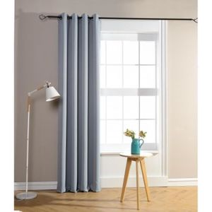Rideaux Occultants Gris 180 Cm