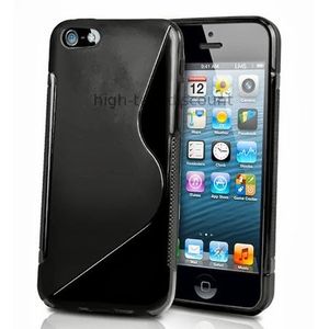 Coque IPhone 5C KEEP CALM AND GO TO PARIS – Silicone TPU Anti-choc, Motif Coloré