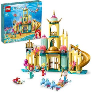 ASSEMBLAGE CONSTRUCTION LEGO® 43207 Disney Le Palais Sous-Marin D’Ariel, E