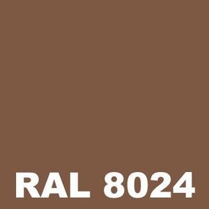 PEINTURE - VERNIS Peinture Terrasse - Pot 25 L    - Metaltop - 8024 - Brun beige 8024 - Brun Beige