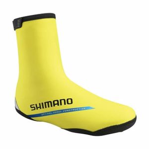 CHAUSSURES DE VÉLO Couvre-chaussures thermiques route Shimano - neon yellow - 42/44