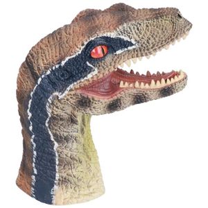 THÉÂTRE - MARIONNETTE Marionnette à main animale - SALUTUYA - Dinosaure réaliste - PVC - Pour enfant de 3 ans et plus